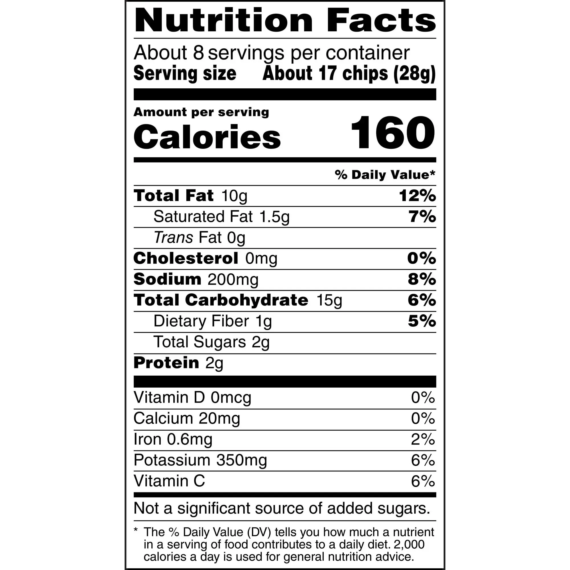 Lay's Sour Cream & Onion Flavor Potato Chips, 7.75 oz Bag image 4