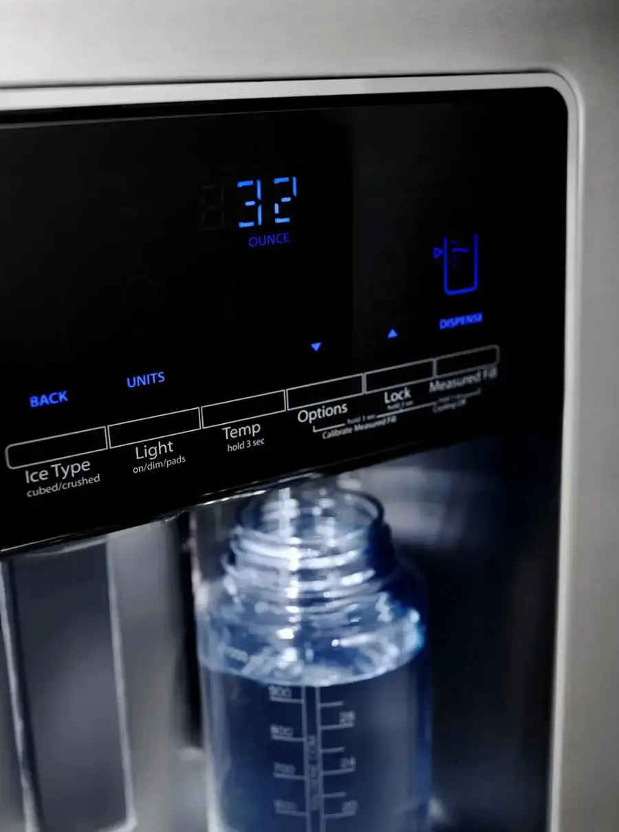 Whirlpool - 28.4 Cu. Ft. Side-by-Side Refrigerator with In-Door-Ice Storage - Fingerprint Resistant Stainless Steel image 6