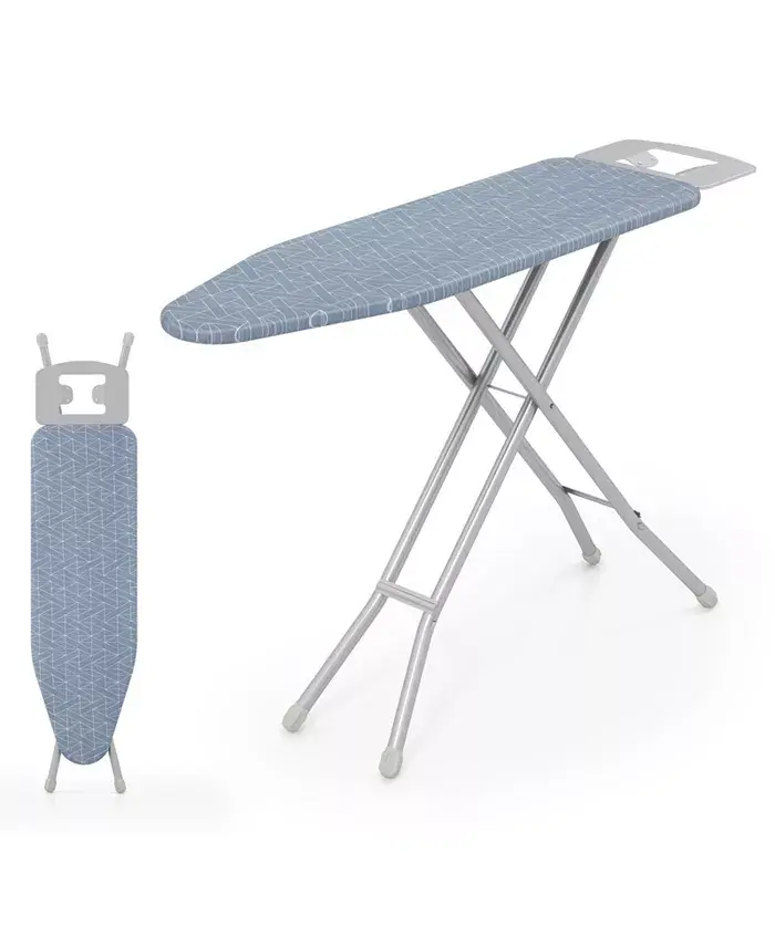 48 Inch x 13.5 Ironing Board with Iron Rest, Full Size Iron Stand with 3 Layers Extra Thick Cover image 1