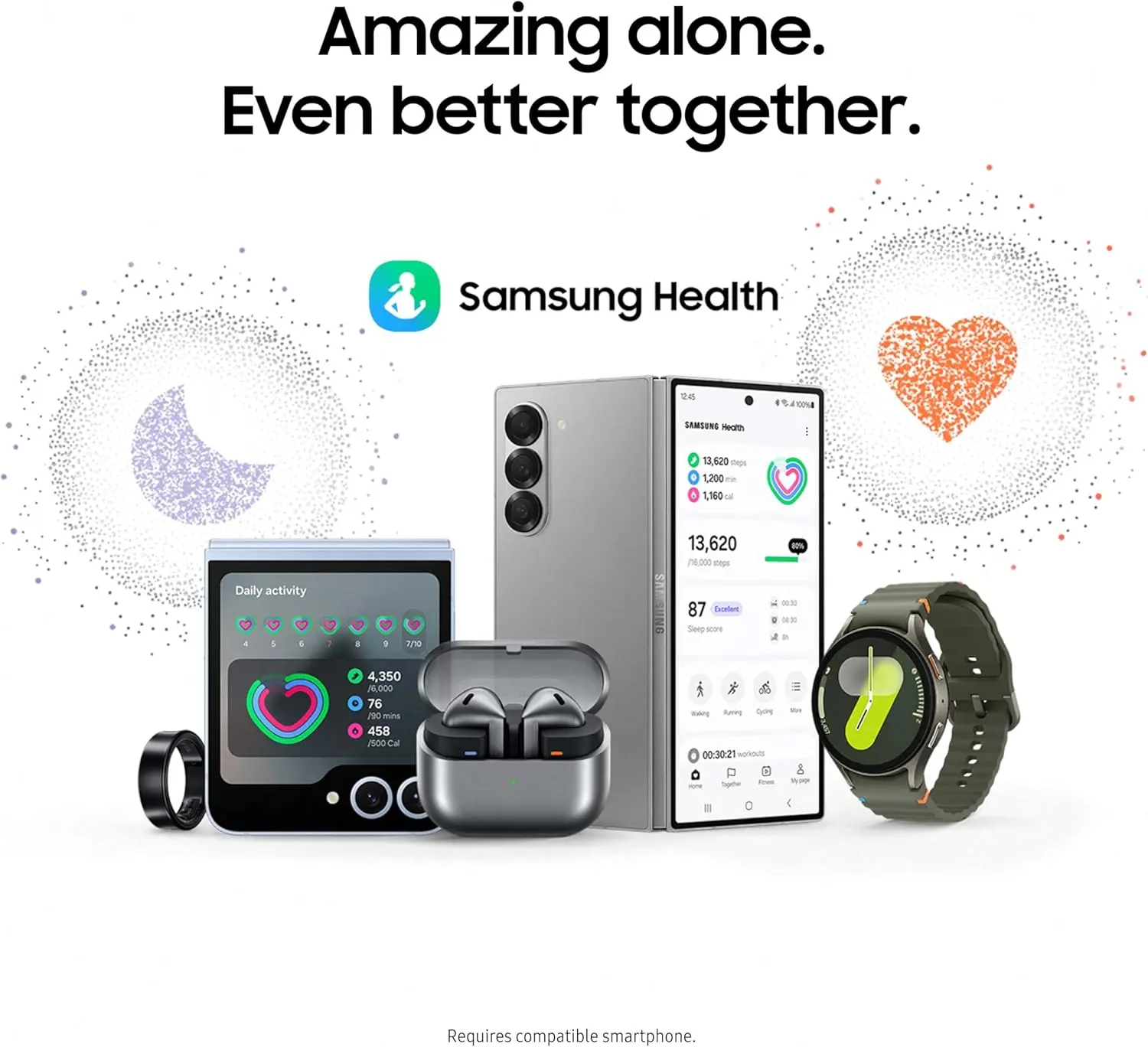 Samsung Galaxy Watch 7 44mm Bluetooth AI Smartwatch w/Energy Score, Wellness Tips, Heart Rate Tracking, Sleep Monitor, Fitness Tracker, 2024, Silver [US Version, 1Yr Manufacturer Warranty] image 6