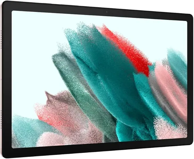 SAMSUNG Galaxy Tab A8 10.5” 128GB Android Tablet, LCD Screen, Kids Content, Smart Switch, Expandable Memory, Long Lasting Battery, Fast Charging, US Version, 2022, Pink Gold image 1