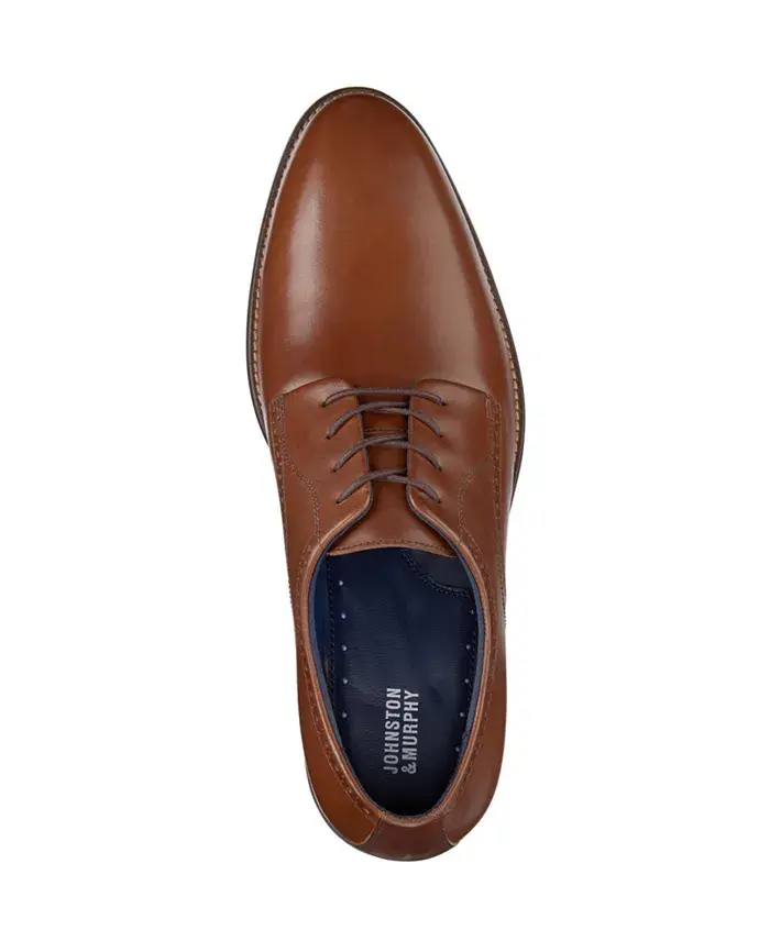 Johnston & Murphy Men's Stockton Plain Toe Dress Shoes image 4