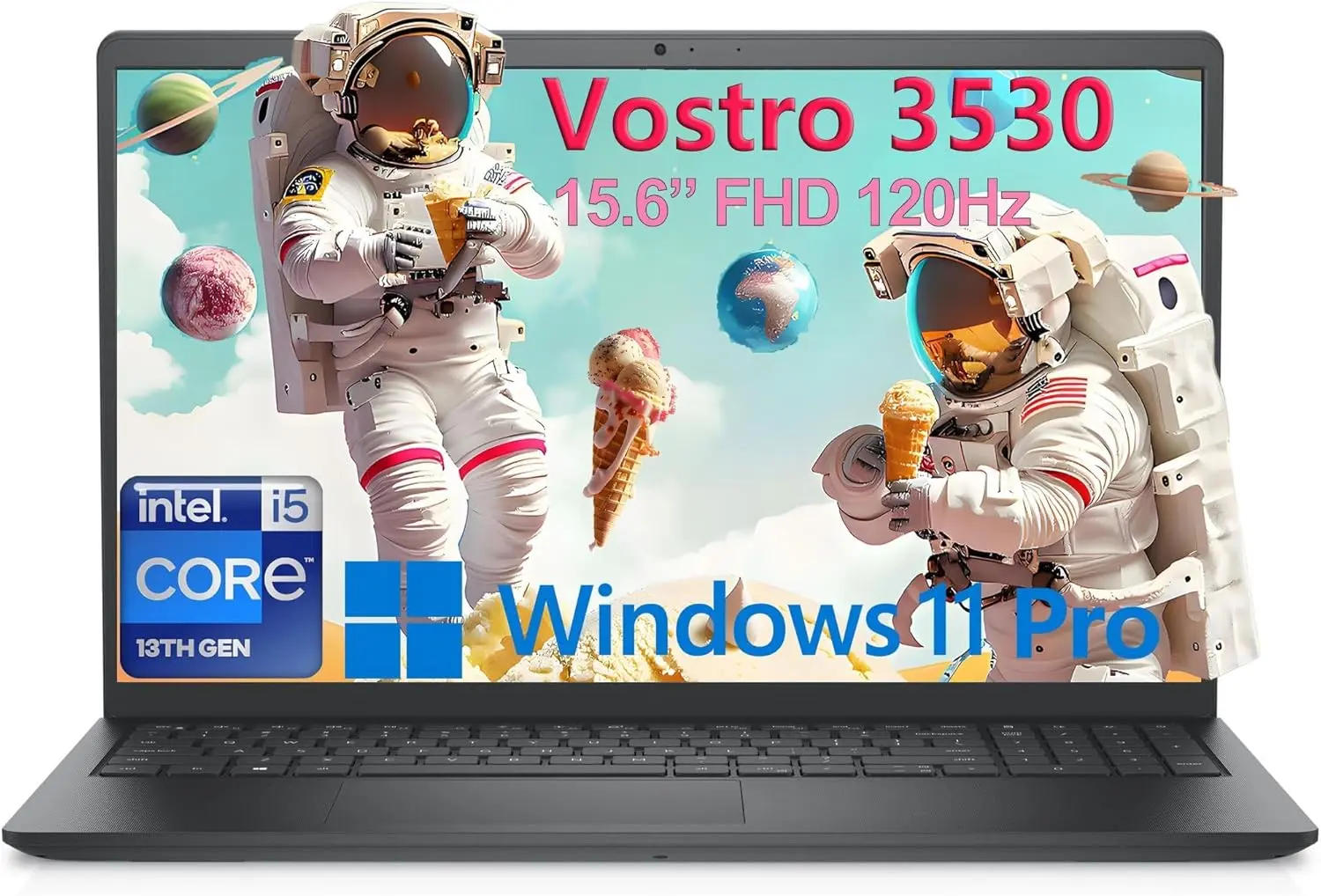 Dell 15 3530 Laptop - Business & Home Student Laptop Computer, Intel 10-Core i5-1334U (Beat i7-1250U), 120Hz FHD Vostro Laptop, WiFi, Bluetooth, Windows 11 Pro (32GB RAM | 1TB PCIe SSD), AZ-XUT image 1
