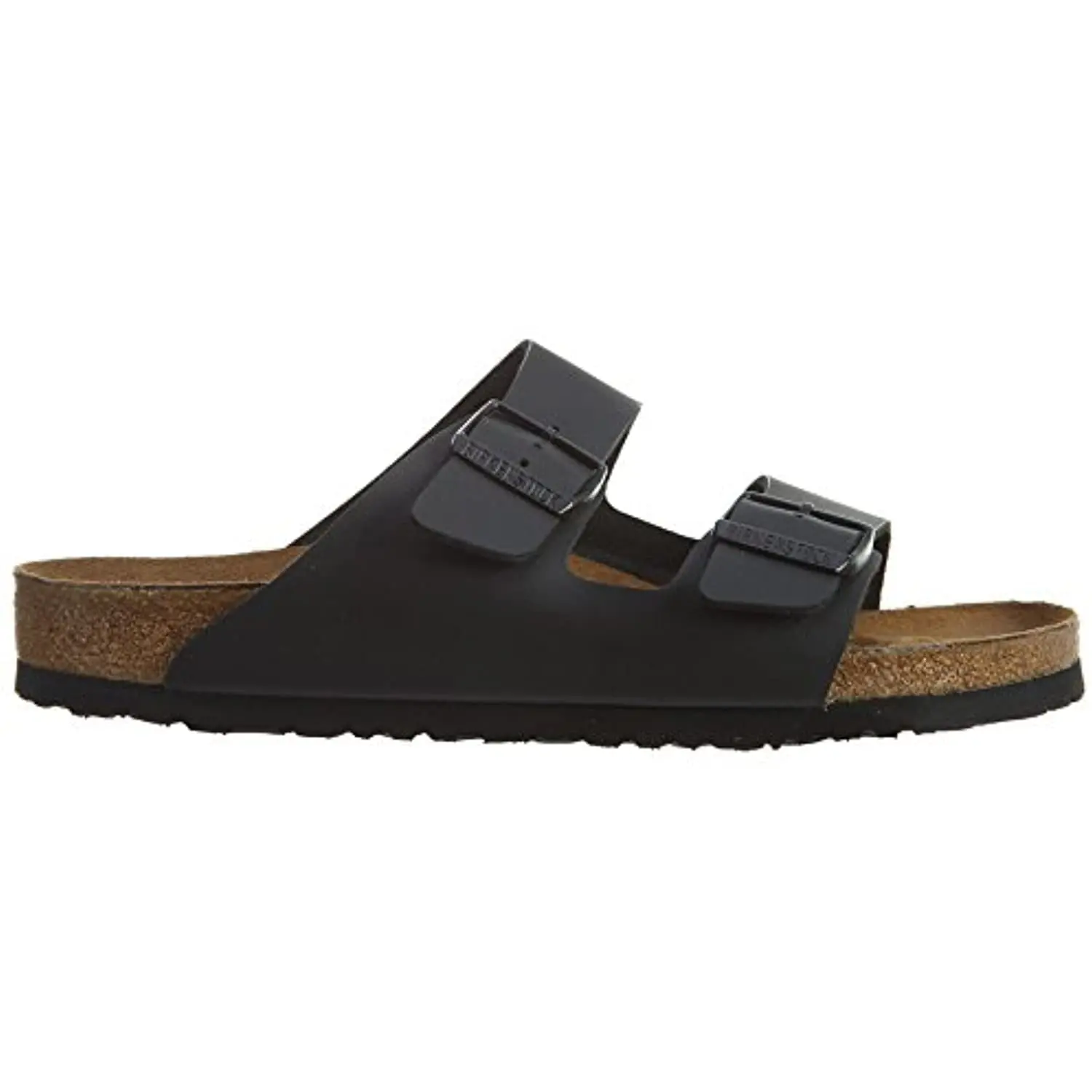 Birkenstock Women's Arizona Soft Footbed, Black Birko-Flor¿, 39 Regular EU image 2