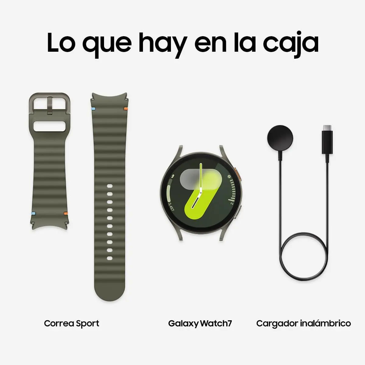 Samsung Galaxy Watch 7 (44mm) AI Smartwatch w/ 1.5" AMOLED, Wear OS 5, Wi-Fi, Bluetooth, Heart Rate, Sleep Apnea & GPS Fitness Tracker, International Model L310 (w/Fast Charger, Green) image 6
