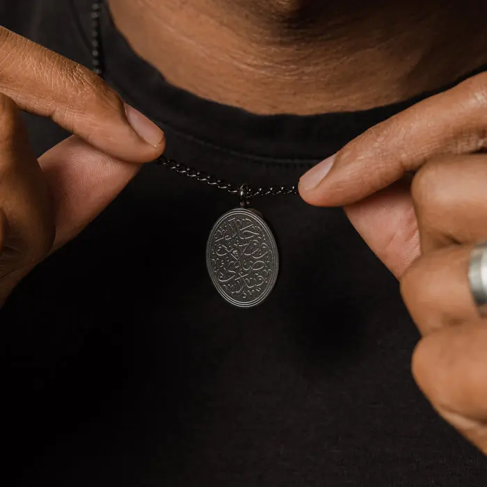 “He found you lost & guided you” Necklace | Men image 2