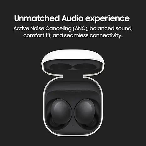 Samsung Galaxy Buds2 True Wireless Bluetooth Earbuds - Phantom Black (Renewed) image 3
