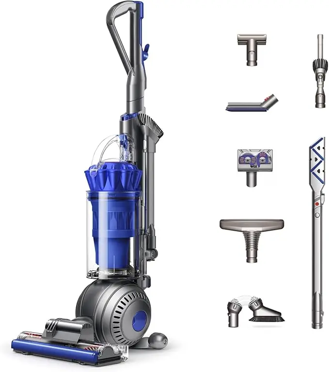 Dyson Ball Animal Total Clean Upright Vacuum, Iron/Blue image 1
