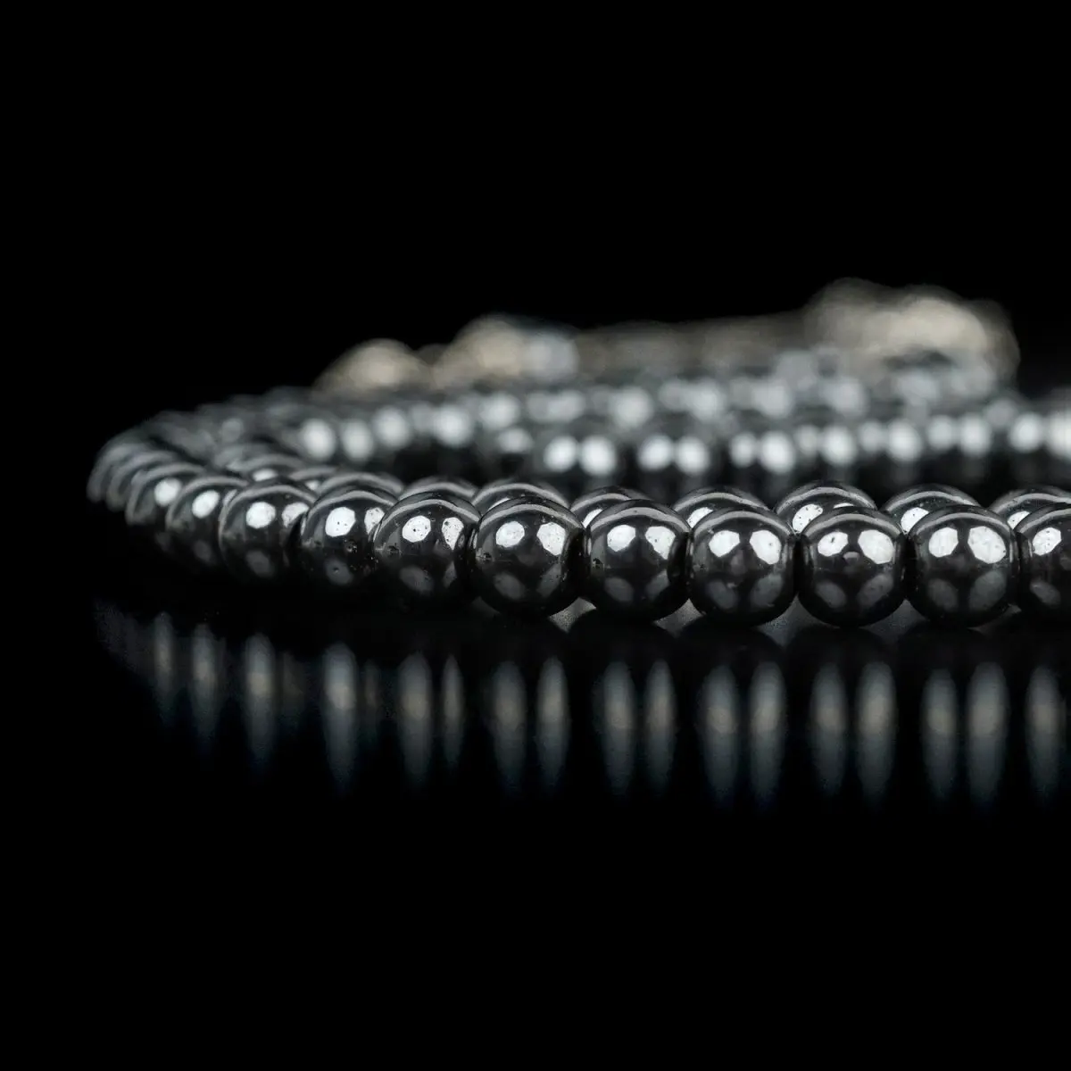 Muslim Prayer Beads | Hematite Stone Beads Islamic Rosary image 2