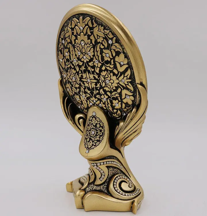 Islamic Table Decor Oval Allah Muhammad 9395 image 2