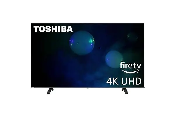 Toshiba 75-inch Class C350 Series LED 4K UHD Smart Fire TV with Alexa Voice Remote (75C350LU, 2024 Model) image