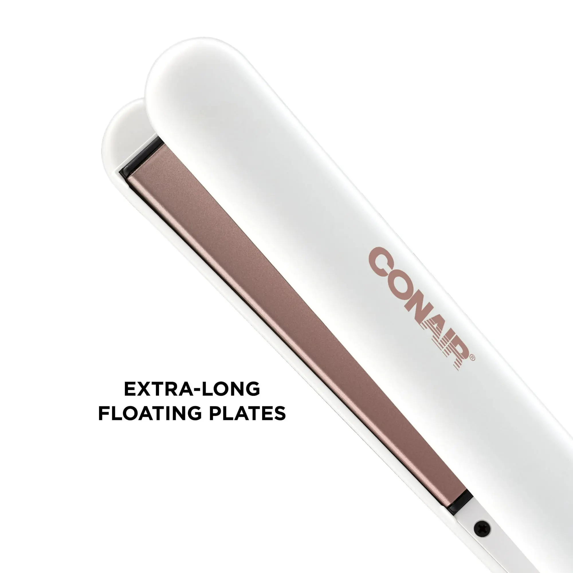Conair Double Ceramic 1" Flat Iron, Rose Gold image 3