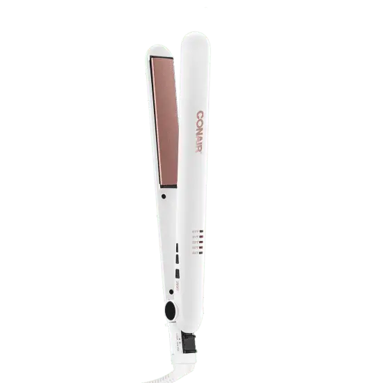 Conair Double Ceramic 1" Flat Iron, Rose Gold image 5