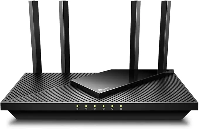 TP-Link AX1800 WiFi 6 Router V4 (Archer AX21) – Dual Band Wireless Internet, Gigabit, Easy Mesh, Works with Alexa - A Certified for Humans Device, Free Expert Support image 1