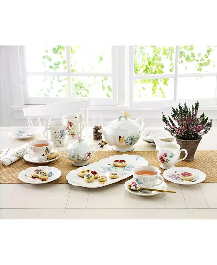 Butterfly Meadow 37 Piece Tea/Dessert Set, Exclusively at Macy’s image 3