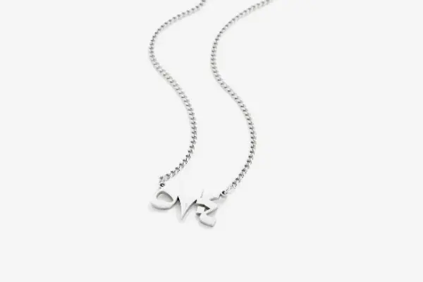 He is with you wherever you are' Verse Necklace | Men image