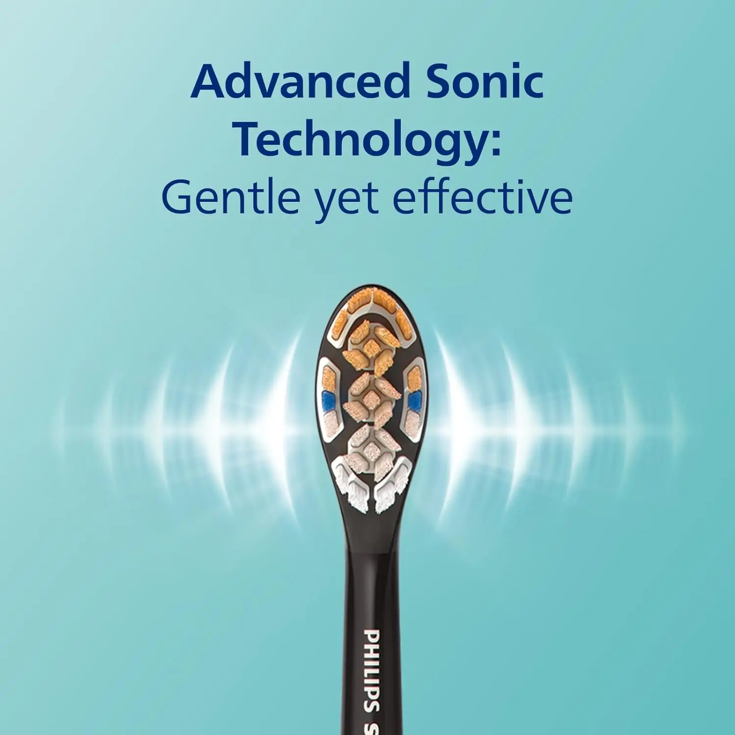 Philips Sonicare DiamondClean Smart 9500 Electric Toothbrush, Sonic Toothbrush with App, Pressure Sensor, Brush Head Detection, 5 Brushing Modes and 3 Intensity Levels, Black, Model HX9923/11 image 6