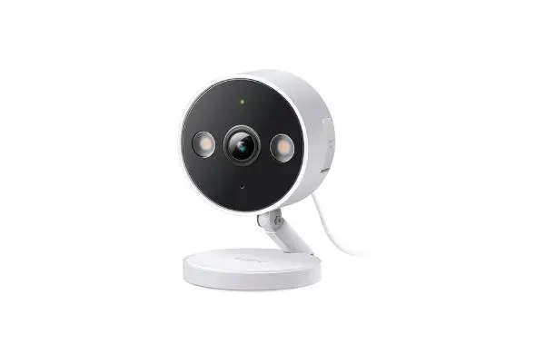 Tapo TP-Link 2K QHD Security Camera, Indoor/Outdoor, 𝟮𝟬𝟮𝟰 𝗣𝗖𝗠𝗮𝗴 𝗘𝗱𝗶𝘁𝗼𝗿'𝘀 𝗖𝗵𝗼𝗶𝗰𝗲, Color Night Vision, Free Person/Pet/Vehicle Detection, Invisible IR Mode, SD Storage, C120 image