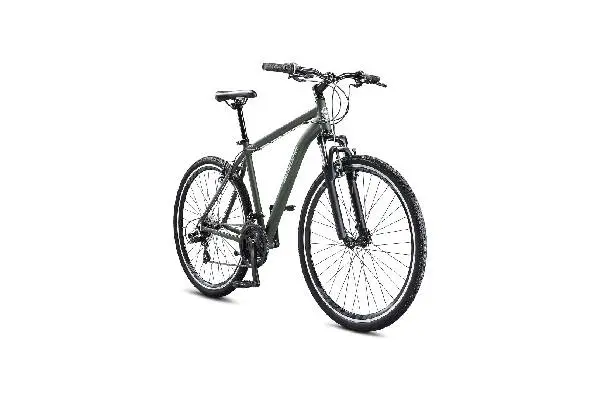 Schwinn GTX Comfort Adult Hybrid Bike, Men and Women, Dual Sport Bicycle, 700c Wheels, Step-Through or Step-Over Lightweight Aluminum Frame image