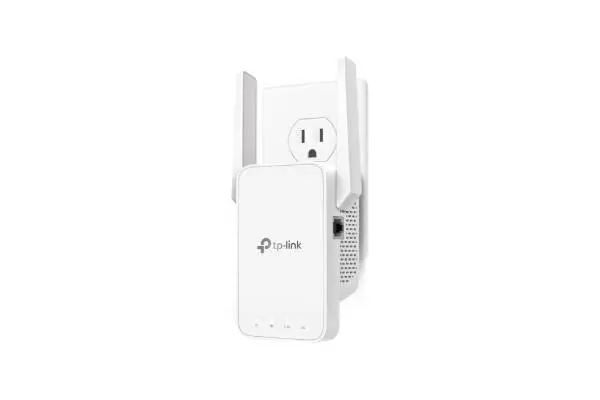 TP-Link AC1200 WiFi Extender, 2025 Wirecutter Best WiFi Extender, 1.2Gbps home signal booster, Dual Band 5GHz/2.4GHz, Up to 1600 Sq.ft and 32 Devices, EasyMesh Compatible, One Ethernet Port (RE315) image