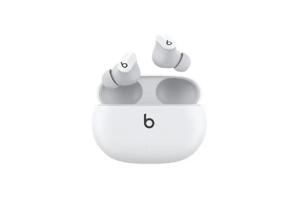 Beats Studio Buds - True Wireless Noise Cancelling Earbuds - Compatible with Apple & Android, Built-in Microphone, IPX4 Rating, Sweat Resistant Earphones, Class 1 Bluetooth Headphones - White image