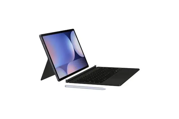 SAMSUNG Galaxy Tab S10+ Book Cover Keyboard AI Key, Detachable Platform, PC-Like Experience, Adjustable Viewing Angles, Wireless Keyboard Sharing, US Version, Black image