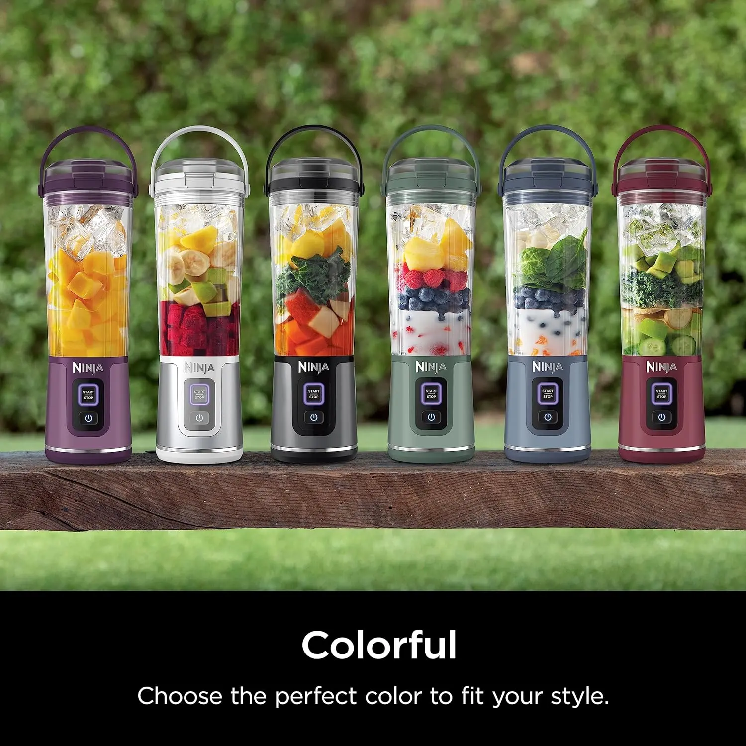 Ninja BC151BK Blast Portable Blender, Cordless, 18oz. Vessel, Personal Blender-for Shakes & Smoothies, BPA Free, Leakproof-Lid & Sip Spout, USB-C Rechargeable, Dishwasher Safe Parts, Black image 6