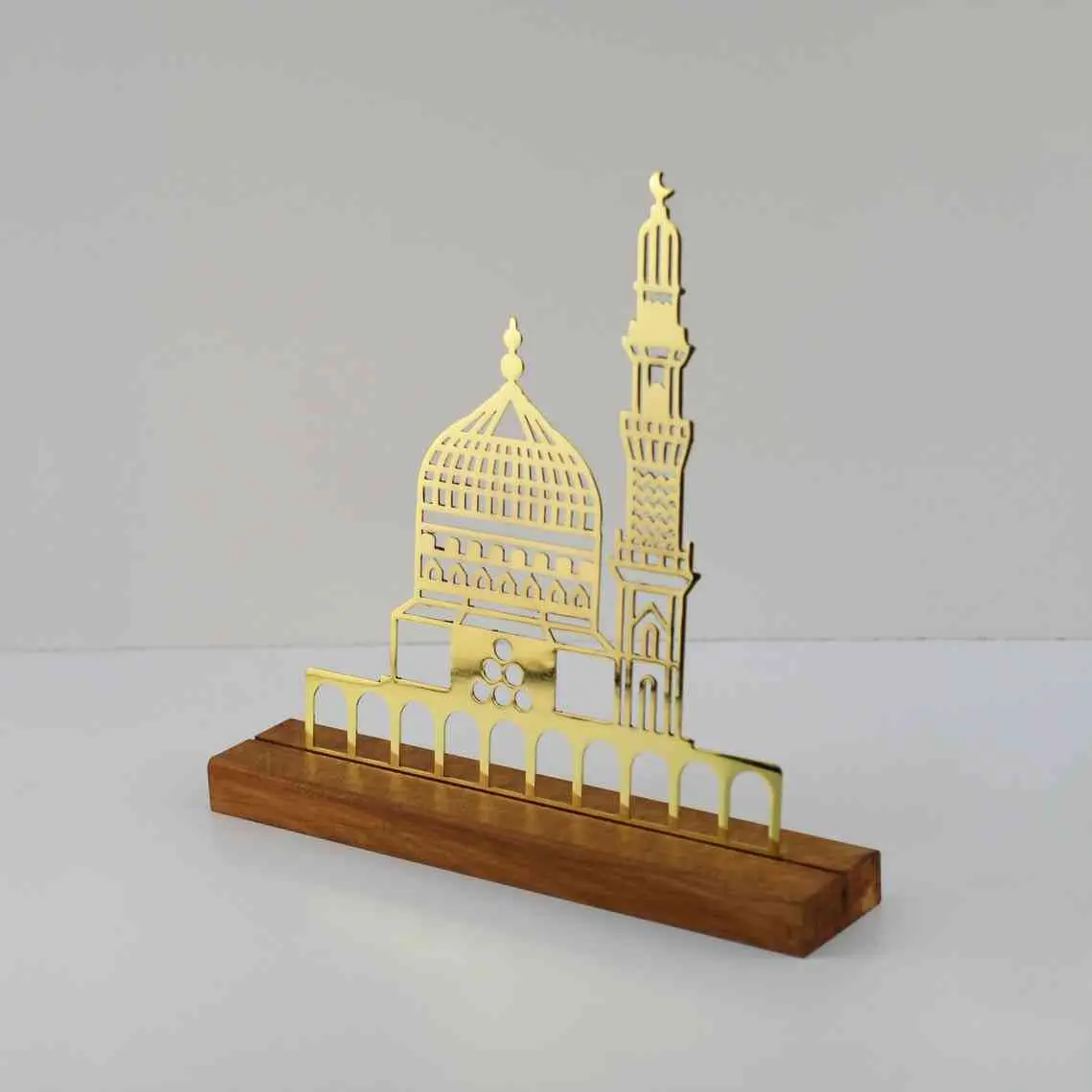 Masjid Al Aqsa, Masjid Al-Haram, Masjid An-Nabawi Islamic Tabletop Decor image 4