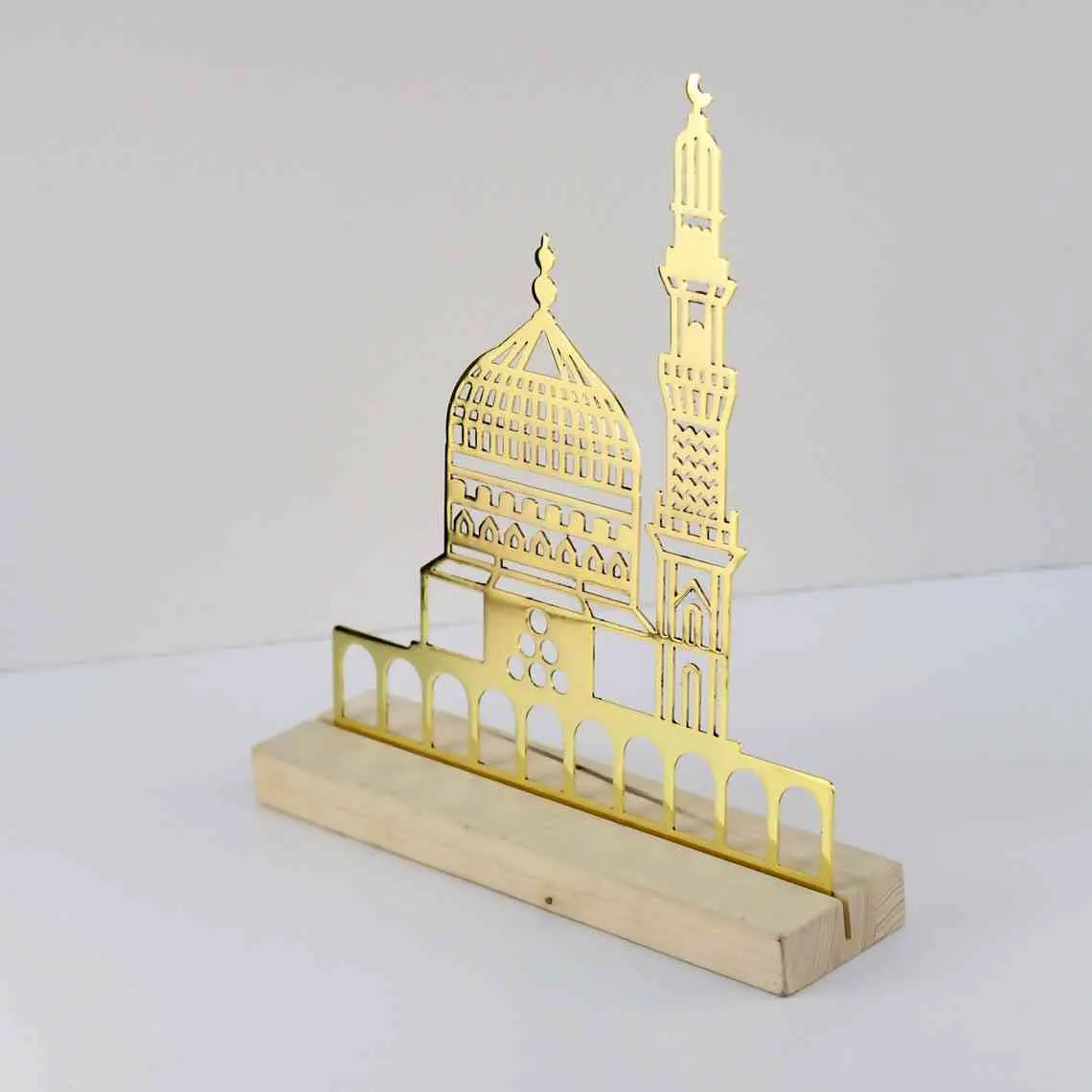 Masjid Al Aqsa, Masjid Al-Haram, Masjid An-Nabawi Islamic Tabletop Decor image 6