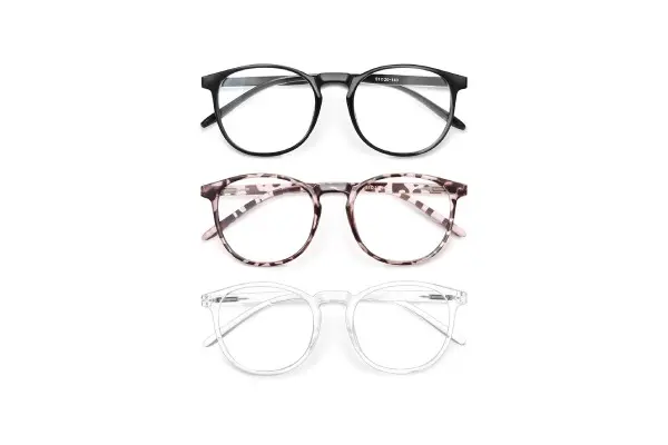 IBOANN Iconic Blue Light Glasses for Woman - Computer Glasses 99% Blue Light Blocking - Anti Eyestrain & UV Glare Protection image
