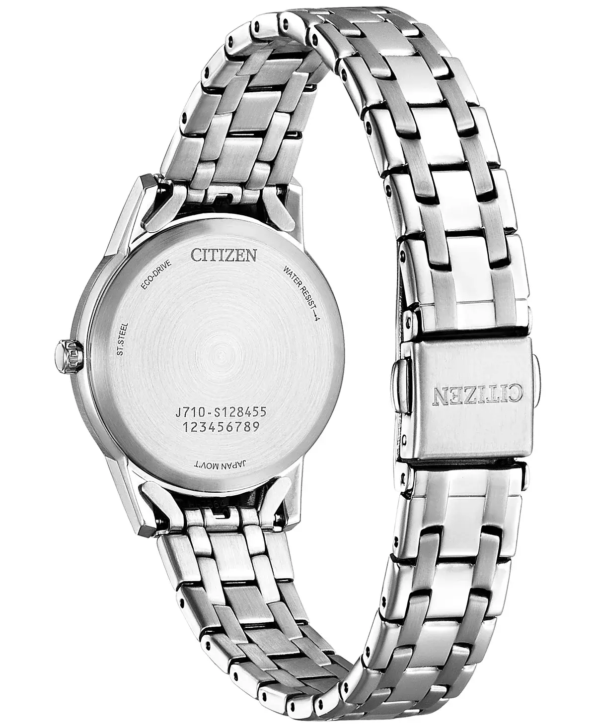 Citizen Eco-Drive Women's Classic Stainless Steel Bracelet Watch 29mm image 3