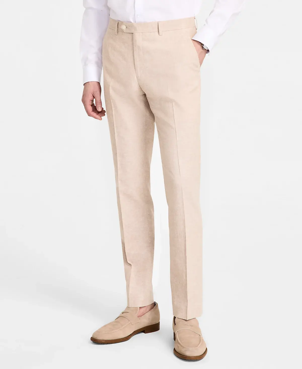 Tommy Hilfiger Men's Modern-Fit Linen Pants image 1