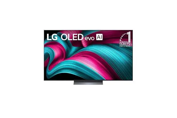 LG 65-Inch Class OLED evo AI 4K C5 Series Smart TV w/Dolby Atmos, Dolby Vision, HDR10, AI Super Upscaling 4K, Filmmaker Mode, Wow Orchestra, Alexa Built-in (OLED65C5PUA, 2025) image