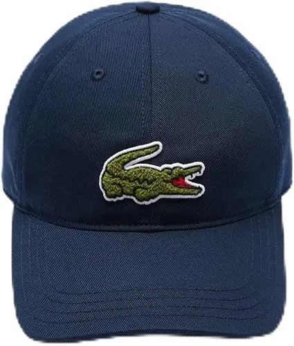 Lacoste Crocodile Badge Twill Cap image 1