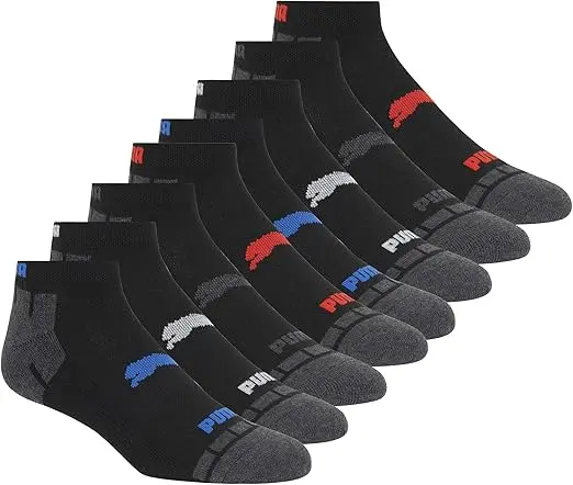 PUMA Men's 8 Pack Low Cut Socks image 1