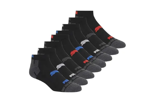 PUMA Men's 8 Pack Low Cut Socks image