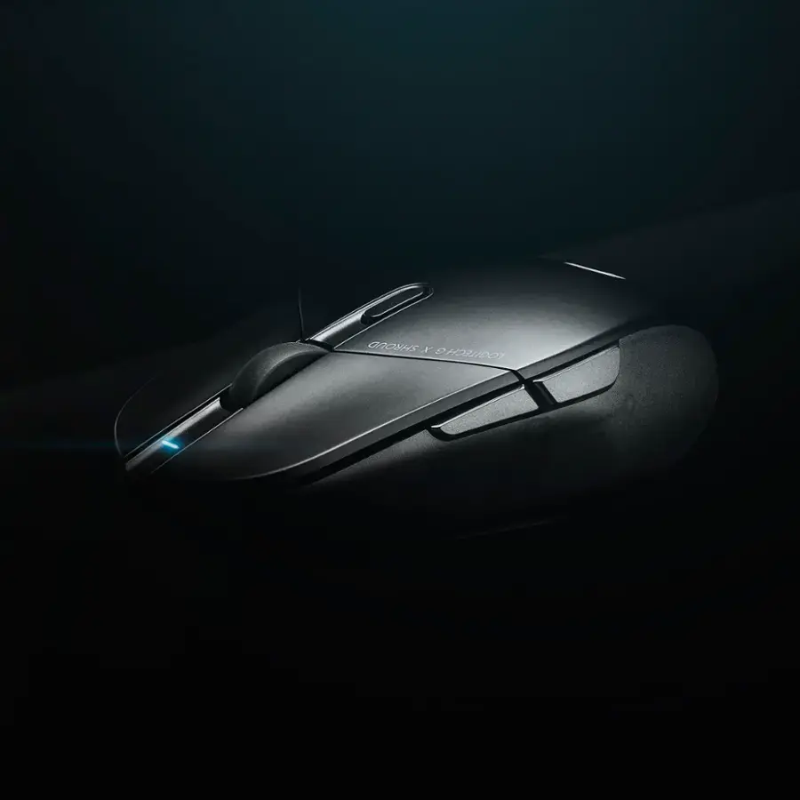 Logitech - G303 Shroud Edition Lightweight Wireless Optical Gaming Mouse with 25K HERO sensor - Wireless - Black image 3