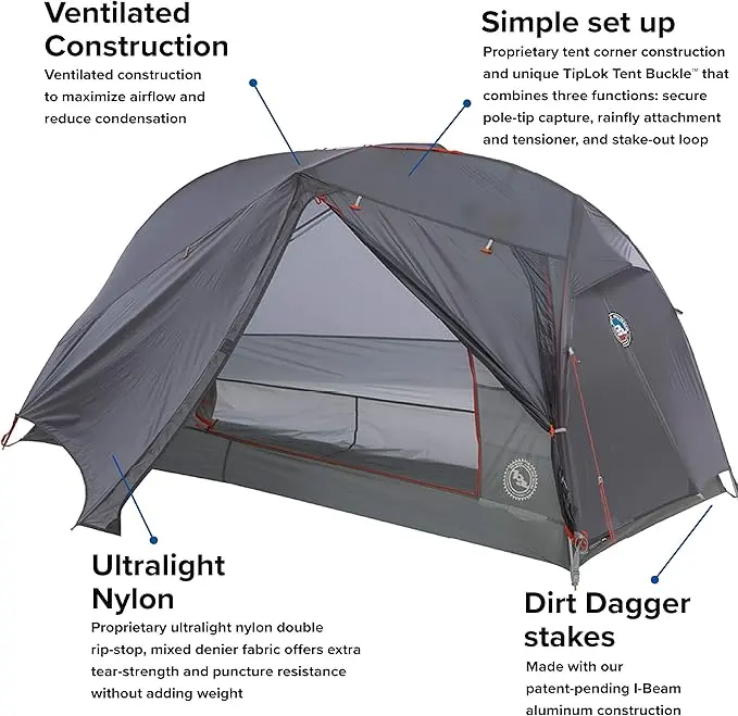 Big Agnes Copper Spur HV UL Ultralight Bikepacking Tent image 3