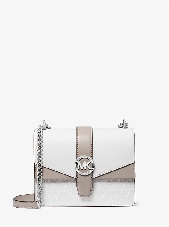 Greenwich Small Color-Block Signature Logo Crossbody Bag image 1