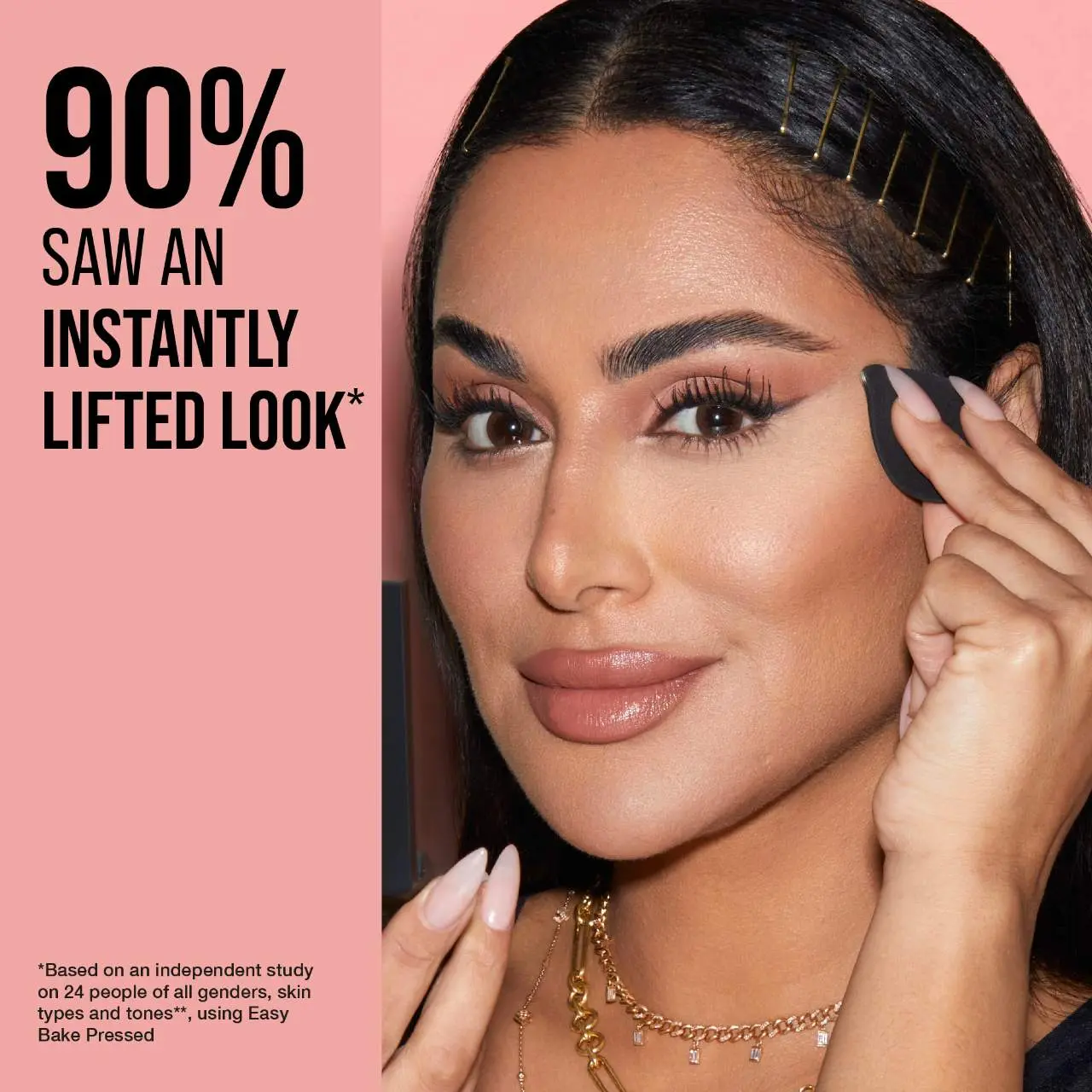 HUDA BEAUTY  Easy Bake and Snatch Pressed Talc-Free Brightening and Setting Powder image 8