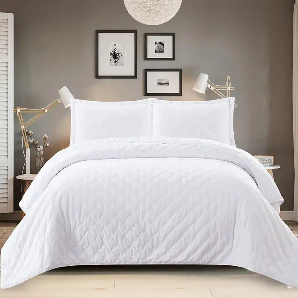 Velvet Coverlet/Quilt Set - Fluffy image 2