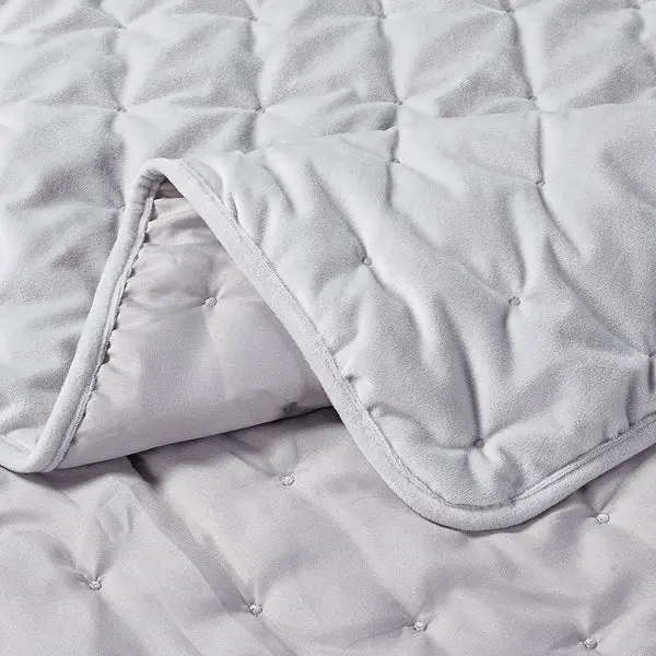 Velvet Coverlet/Quilt Set - Fluffy image 5