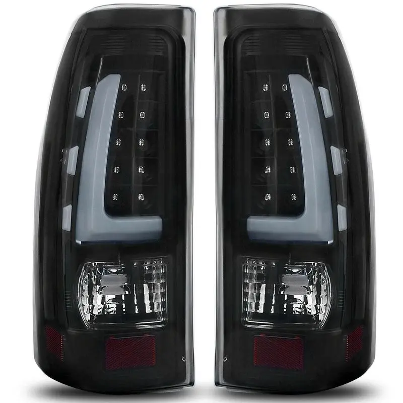 YITAMOTOR® Headlights & LED Tail Lights for 1999-2002 Chevy Silverado 1500/2500/3500, Complete Lamp Kit image 6