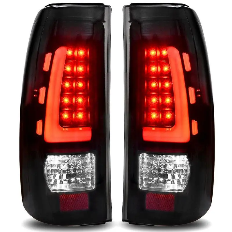 YITAMOTOR® Headlights & LED Tail Lights for 1999-2002 Chevy Silverado 1500/2500/3500, Complete Lamp Kit image 7