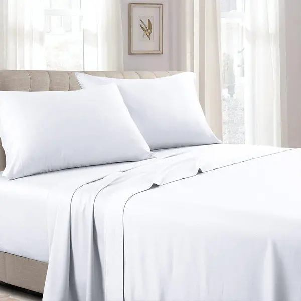 Low Profile (7-10 inches ) 100% Cotton Sateen Sheet Set - USA image 1
