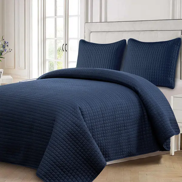 Checkered Quilts & Coverlet Set image 7