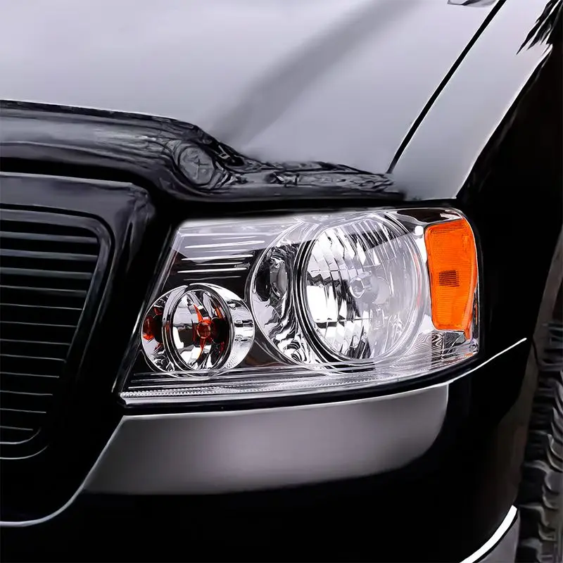 YITAMOTOR 2004-2008 Ford F-150 Chrome Housing Headlights image 9