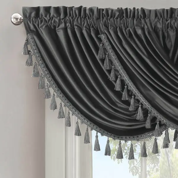 Heavyweight Velvet Waterfall Valance 57”Wx37”L (Single) image 6