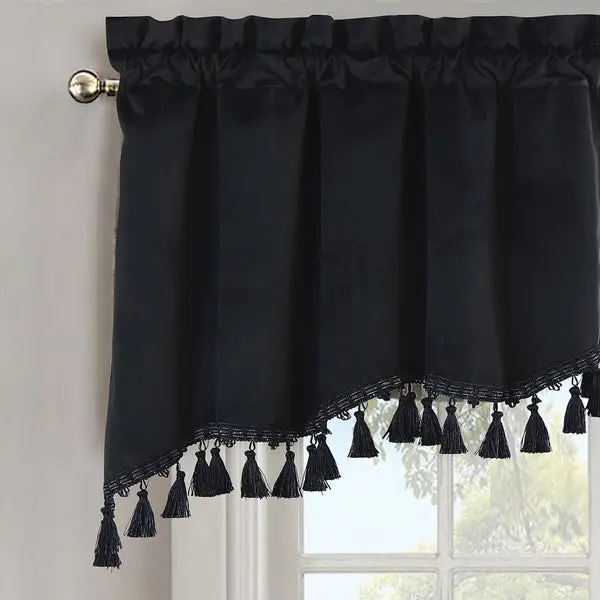 Heavyweight Velvet Swag Valance 70”Wx30”L image 2