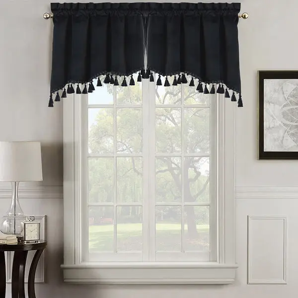 Heavyweight Velvet Swag Valance 70”Wx30”L image 4